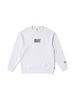 クルーネックスウェットシャツ 501 WHITE